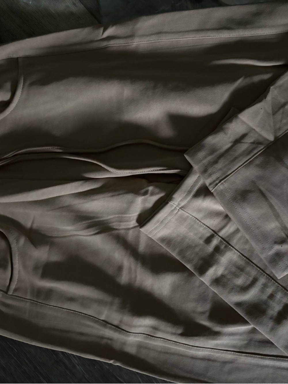 Women's High-Rise Straight Leg Pants in Taupe